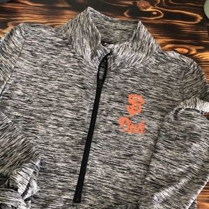 PINK San Francisco Giants Zip Pullover